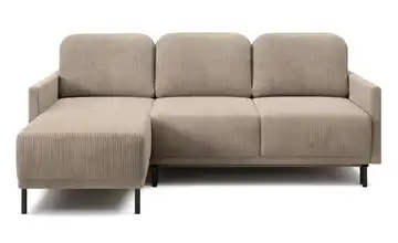 Ecksofa mit Schlaffunktion Hamiel Beige