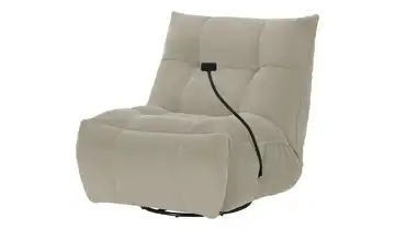 Primo Sessel Relaxfunktion Tokyo Beige Manuelle Relaxfunktion Webstoff