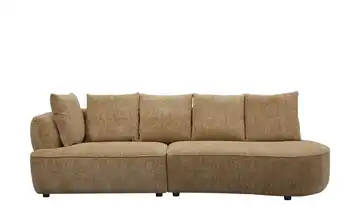 Primo Einzelsofa Haku links Braun