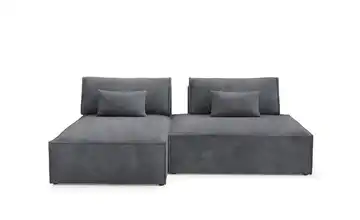 Ecksofa modular Lucca Grau