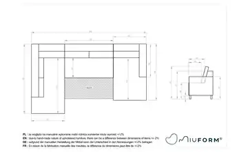 Miuform Wohnlandschaften mit Funktion  