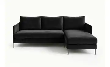 Ecksofa Schwarz