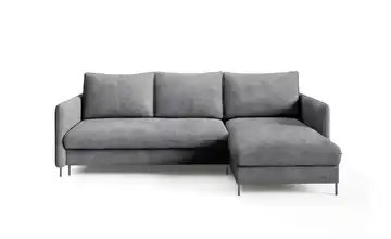 Ecksofa Steingrau