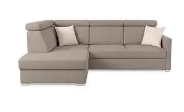 Ecksofa Beige links