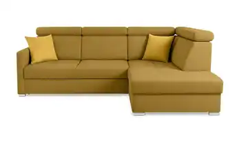 Ecksofa Gelb rechts