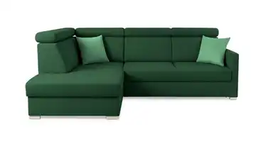 Ecksofa Grün links