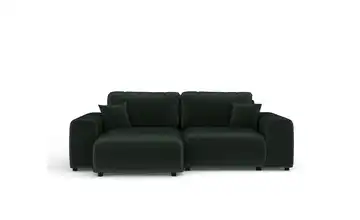 Ecksofa Dunkelgrün