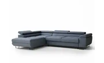 Ecksofa Concord Denimblau rechts