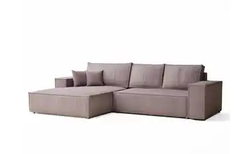 Ecksofa Maze links Lila/Violett
