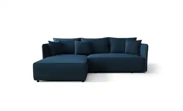 Ecksofa Blau links