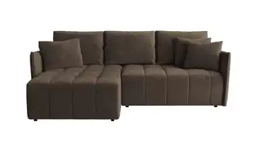 Ecksofa Onil Braun links