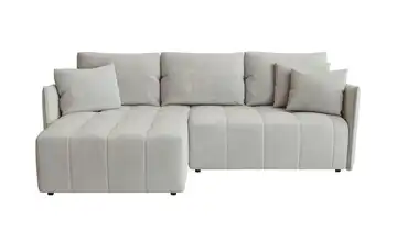 Ecksofa Onil Hellgrau links