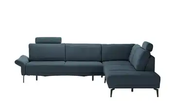 Kollektion Kraft Ecksofa Jenny Blau Erweiterte Funktion rechts