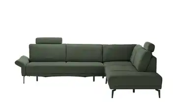Kollektion Kraft Ecksofa Jenny Moosgrün Erweiterte Funktion rechts