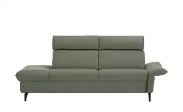 himolla Recamiére 1926 Grundfunktion links Moosgrün