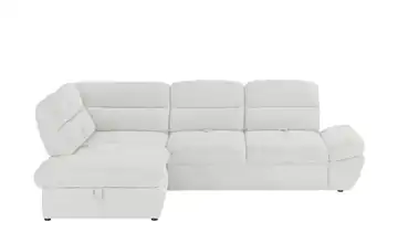 Twist Ecksofa Galiano links Silbergrau Erweiterte Funktion