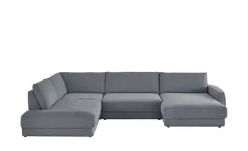 Lounge Collection Wohnlandschaft Erion  Anthrazit Erweiterte Funktion links