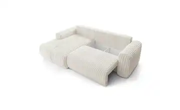 Selsey Ecksofa Lelu Hellgrau links