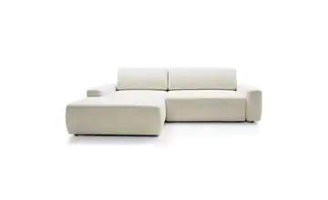 Selsey Ecksofa mit Schlaffunktion Baleo Creme links