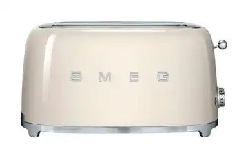 smeg 4-Scheiben-Toaster TSF02CREU