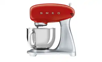smeg Küchenmaschine SMF02RDEU Rot / silberfarben