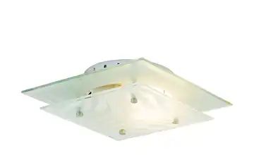 Deckenleuchte mit 2 Glasblenden
