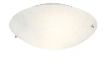 Deckenlampe mit Opalglasschirm