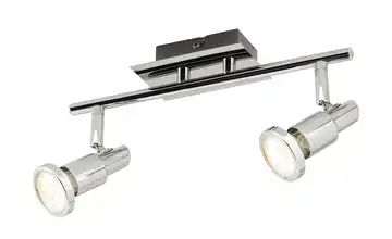 KHG LED-Deckenstrahler chrom 2 Spots
