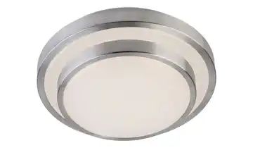 LED- Deckenleuchte, 1-flammig, titanfarben, rund