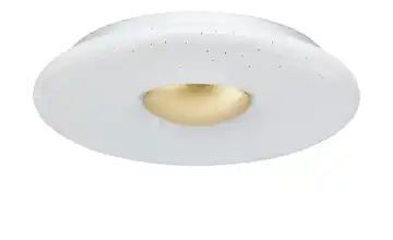 KHG LED-Deckenleuchte, Weiß / Gold