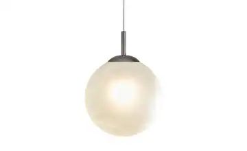 Pendelleuchte, 1-flammig, Glaskugel alabaster