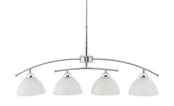 Pendelleuchte nickel matt 4-flammig