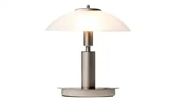 Paul Neuhaus Tischlampe nickel matt mit Touchdimmer