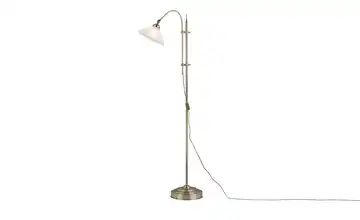 KHG Stehleuchte altmessing in Antik-Optik