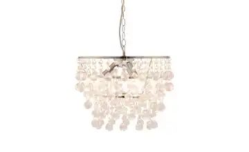 Pendelleuchte mit geschliffenem Glasbehang