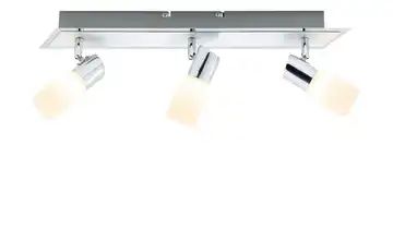 Trio LED-Deckenstrahler Aluminium 3-flammig