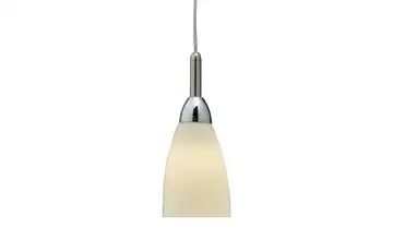 Pendelleuchte, 1-flammig, Glas in Tulpenform