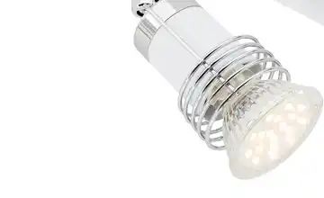 KHG LED-Deckenstrahler weiß mit 5 Spots