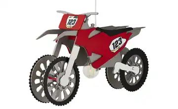 Pendelleuchte, 1-flammig, Motocrossmaschine