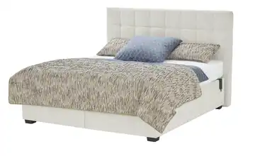 vanDoorn Motor-Boxspringbett mit Bettkasten Ohio Webstoff H3 160 cm Schwarz Natur