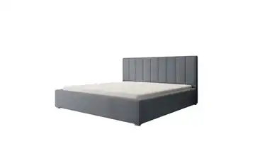 Selsey Polsterbett 200x200 cm mit Bettkasten Grau