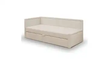 Selsey Polsterliege Hellbeige ohne Bettkasten