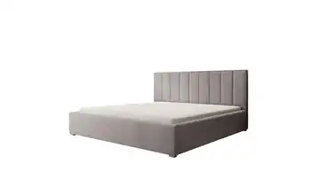 Selsey Polsterbett 160x200 cm mit Bettkasten Hellbeige