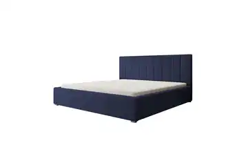 Selsey Polsterbett 180x200 cm ohne Bettkasten Marineblau