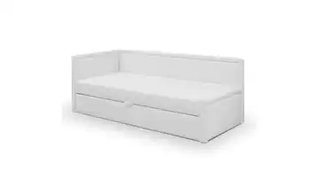 Selsey Polsterliege Hellgrau ohne Bettkasten