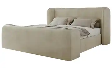  Polsterbett 200x200 Beige  