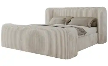 Polsterbett 180x200 Beige 223 cm 180x200 cm Beige Polsterbett 180x200 Beige