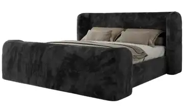 Polsterbett 160x200 Dunkelgrau 203 cm 160x200 cm Anthrazit Polsterbett 160x200 Anthrazit