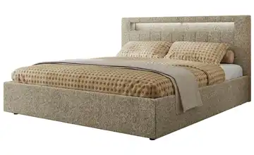 Polsterbett 160x200Dunkelbeige Polsterbett 160x200 Dunkelbeige 168 cm Dunkelbeige 160x200 cm