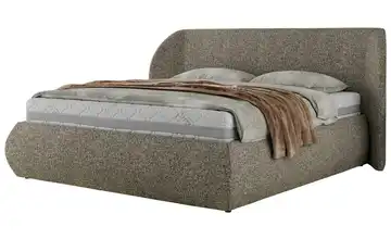 Polsterbett 160x200 Grau 205 cm 160x200 cm Polsterbett 160x200 Grau Grau